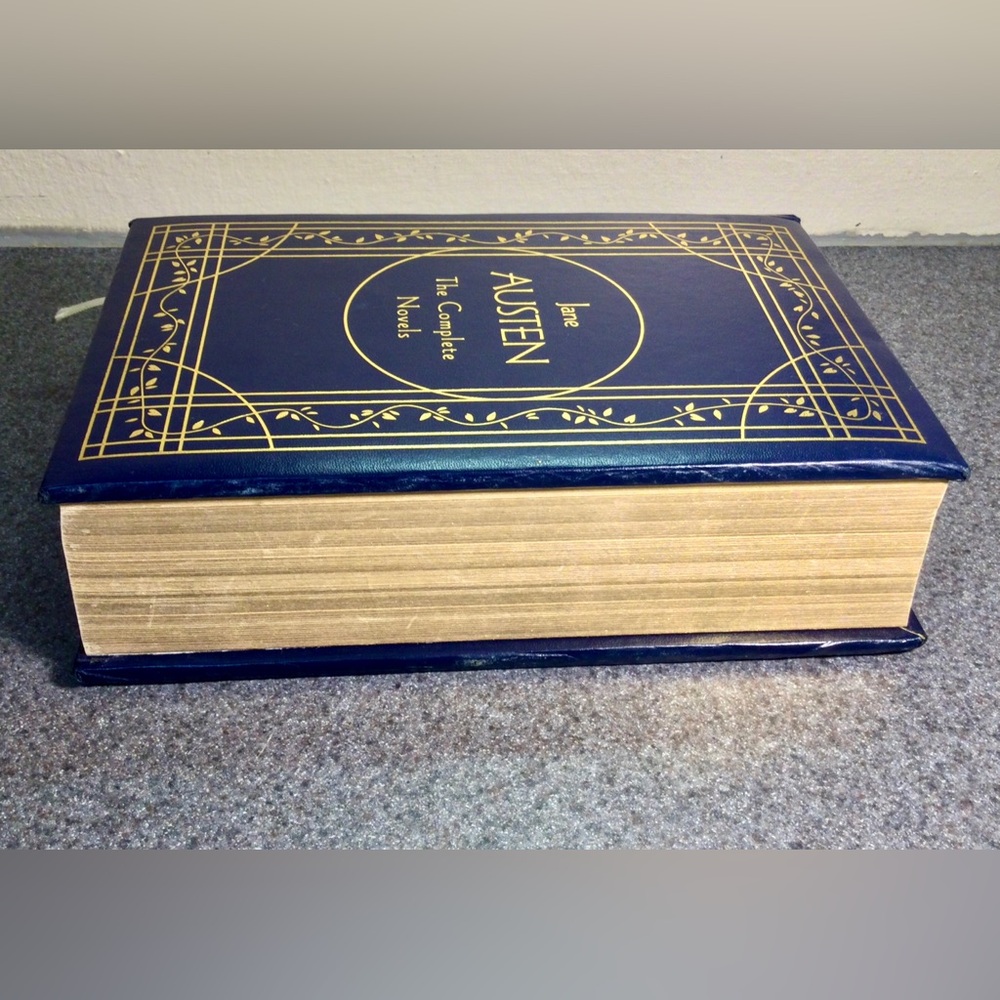 Jane Austen - The Complete Novels - Vintage 1981 Leather Bound Gilded Edge Book - Picture 7 of 10